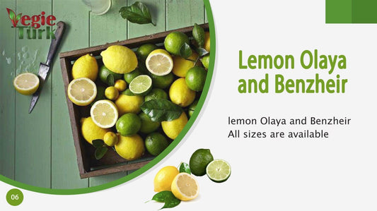 Citron et citron vert frais